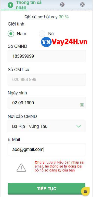 Hướng dẫn đăng ký vay tiền senmo 2 Hướng dẫn đăng ký vay tiền senmo 2
