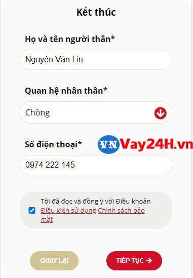 hướng dẫn vay tiền vayvnd bước 6 hướng dẫn vay tiền vayvnd bước 6