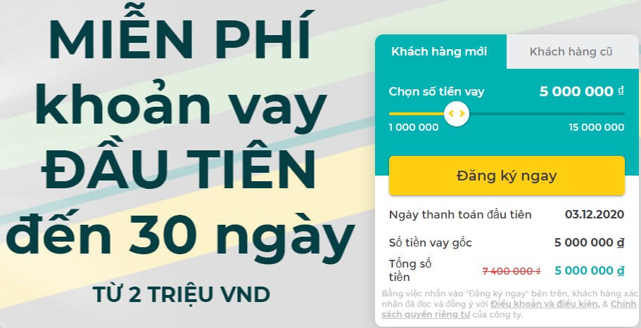 ưu điểm của vay tiền online Tamo