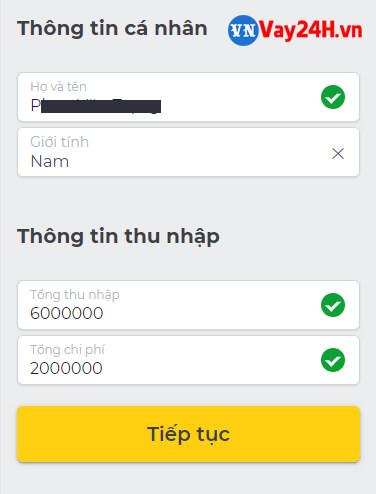 Hướng dẫn đăng k&yacute; vay tiền tamo 3