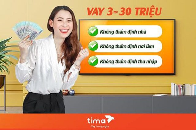 Cầm m&aacute;y ảnh tại s&agrave;n t&agrave;i ch&iacute;nh Tima