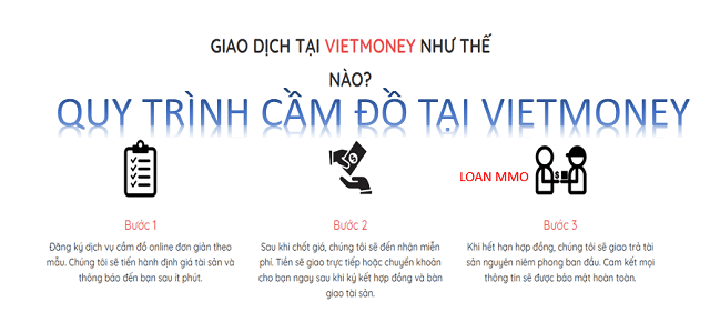 Các bước tiến hành đăng ký cầm đồ online đơn giản, chính xác Các bước tiến hành đăng ký cầm đồ online đơn giản, chính xác
