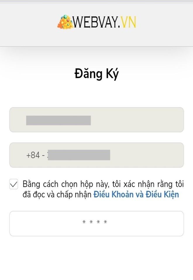 Đăng ký tài khoản bằng số điện thoại Đăng ký tài khoản bằng số điện thoại