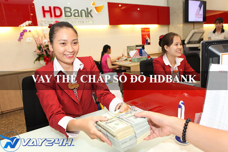 vay thế chấp sổ đỏ HDBANK l&atilde;i suất thấp