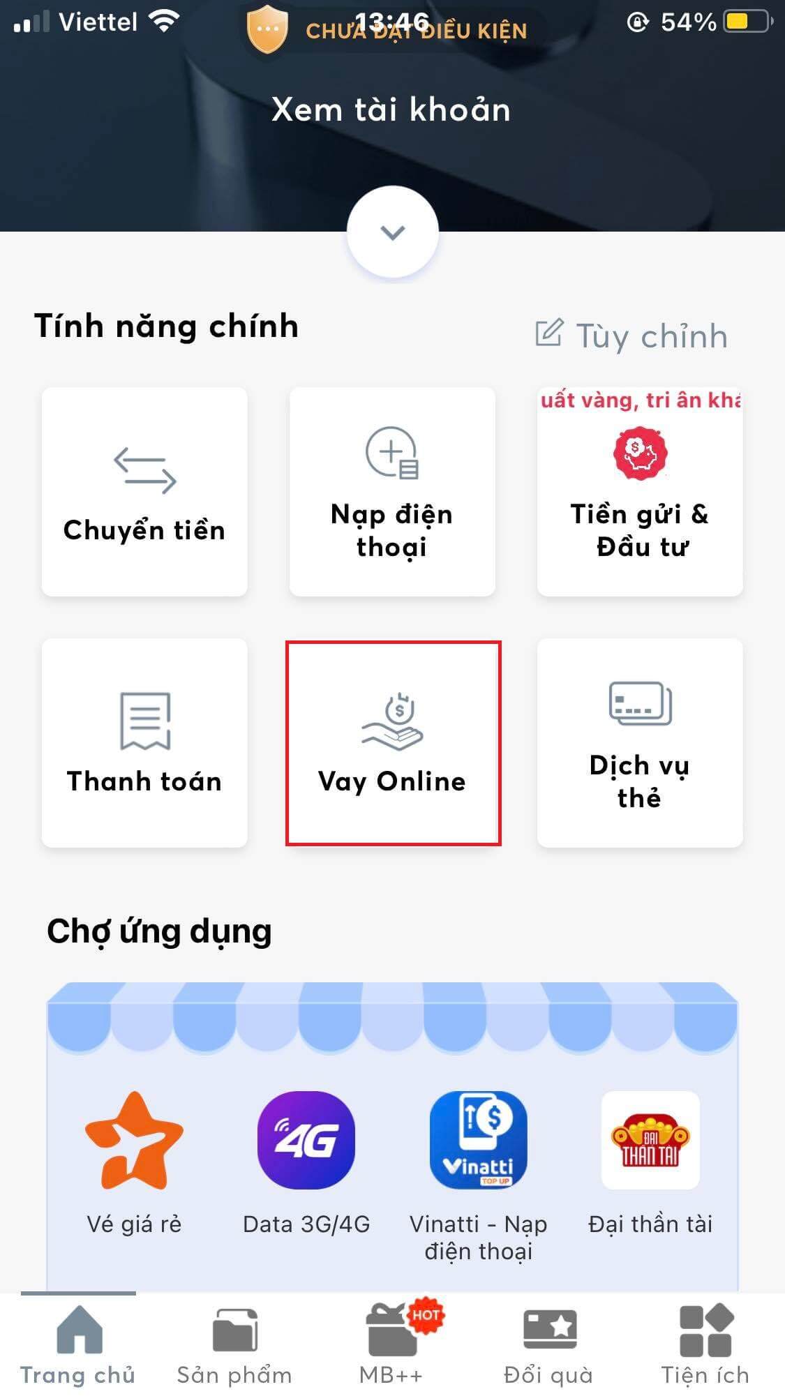 Hướng dẫn c&aacute;ch vay tiền tr&ecirc;n App Mb Bank