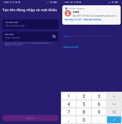 Tạo tên đăng nhập và mật khẩu Tạo tên đăng nhập và mật khẩu